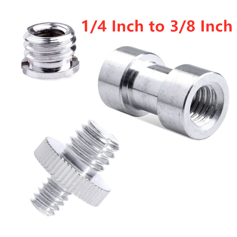 1/4 Schrauben kamera 1/4 Zoll Konverter Gewindes ch rauben montieren Blitz Blitzschuh Adapter Stativ gewinde Lichtst änder platte 3/8 "3/8" gesetzt: Weiß