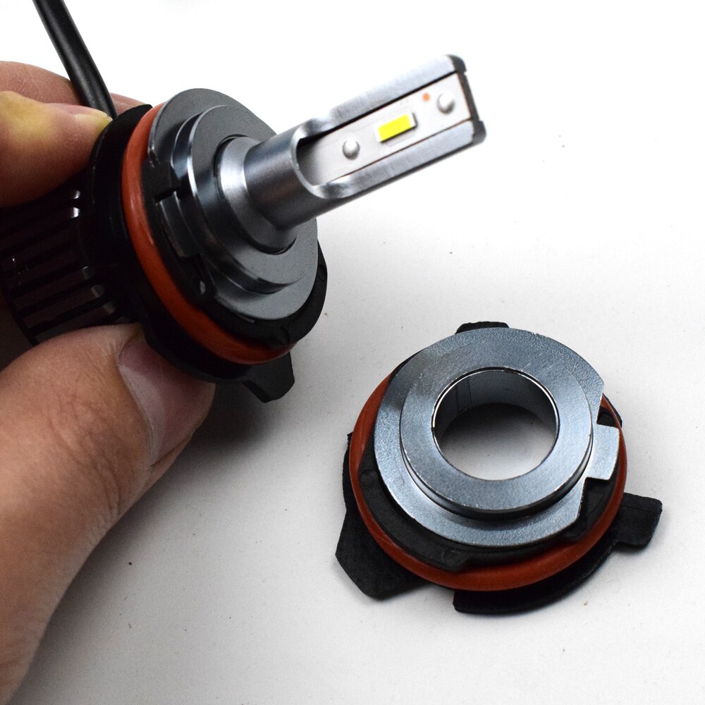 adapter  h7 til bmw 5 serie  e39 1997-2003 z serie  e60 e61 f10 f11 f07 f85 g30 bildeler canbus ledet lampeholderholder  d125 2 stk