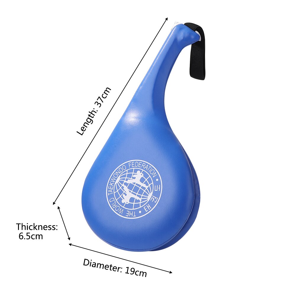 Taekwondo Boxen Pads Ausrüstung Karate Schlag MMA PU Rebound Rebound Schwamm Fuß Ziel Kinder Erwachsene Boxen Pad Boxer Ausbildung: Blue White