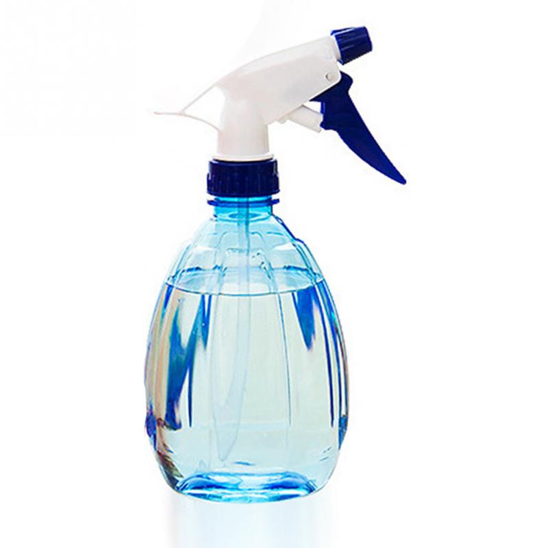 500ml Empty Spray Bottle Plastic Water Spray For Salon Plants Pet Gardening Home Watering Canister Pressure Sprayer: Blue