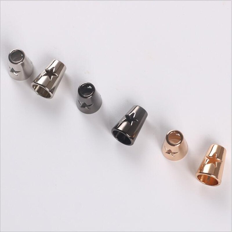 Stopper Cord Ends Lock Metal buckle for Bag Shoes Sportswear Garment Lanyard Accessories 60pcs