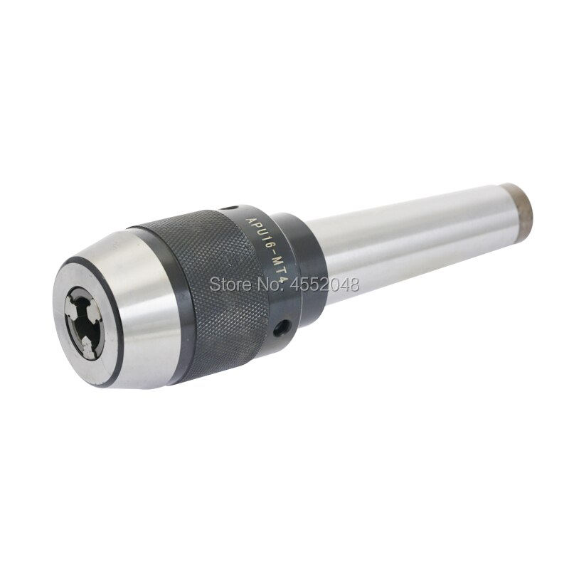 1 set of MT2 drill chuck MT3 MT4 APU13 APU16 tool holder, integrated keyless self-tightening drill chuck for lathe drilling mach