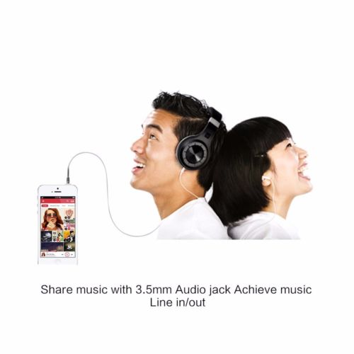 Bluedio Hurricane H Bluetooth 4.1 Wireless Stereo Headphones Headset Comfortable Wearing