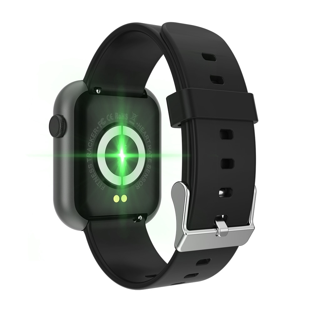 Erilles P9 Smartwatch - Fitness Tracker, Herzfrequenzmesser, Wechselbares Armband, Android Wear Kompatibel