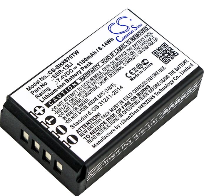 cameron sino 1100mah battery for HORIZON HX870 HX870E SBR-13LI for STANDARD HORIZON HX870 HX870E SBR-13LI Two-Way Radio Battery