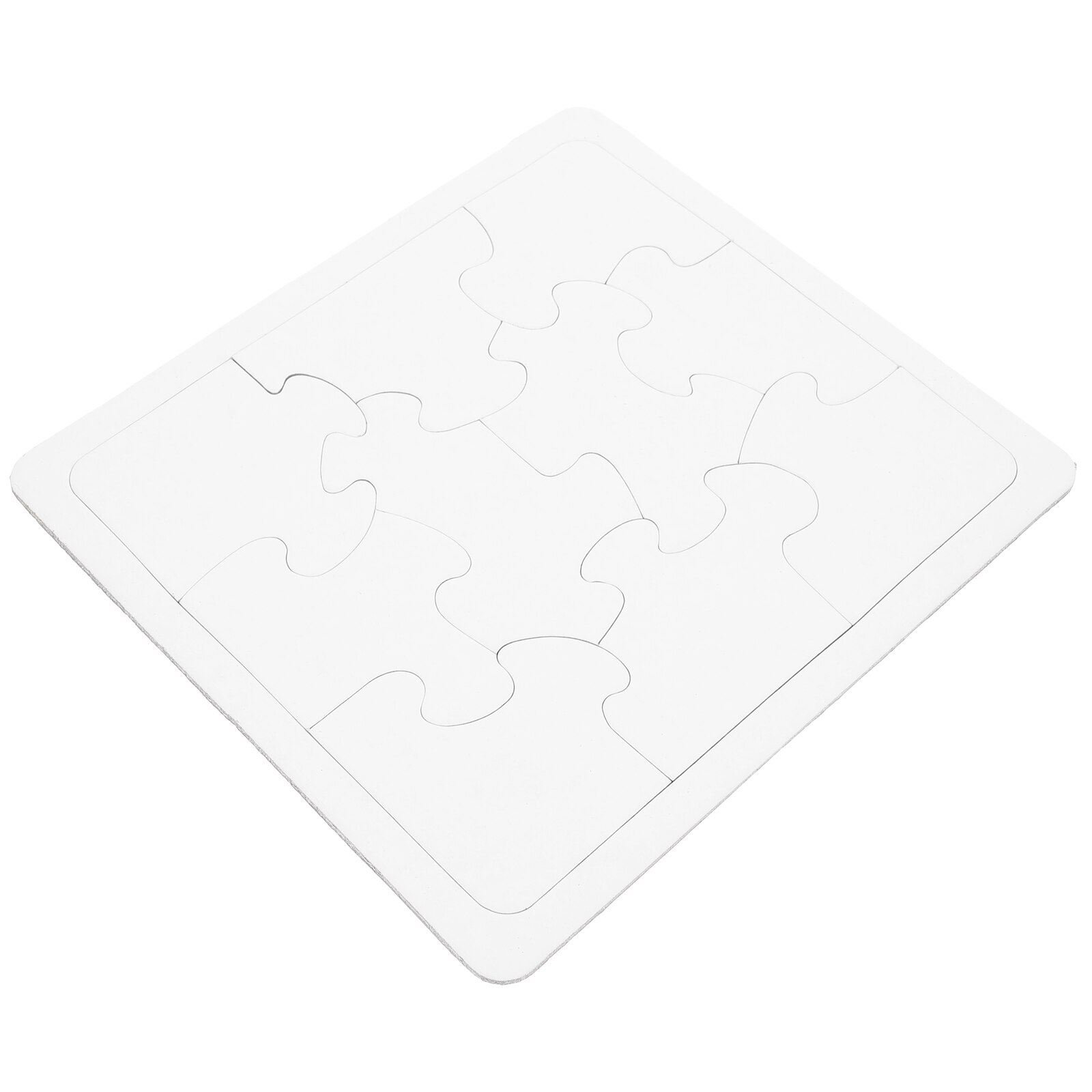 4 pieces wedding favor puzzles blank puzzle pieces writing on wedding guests puzzle