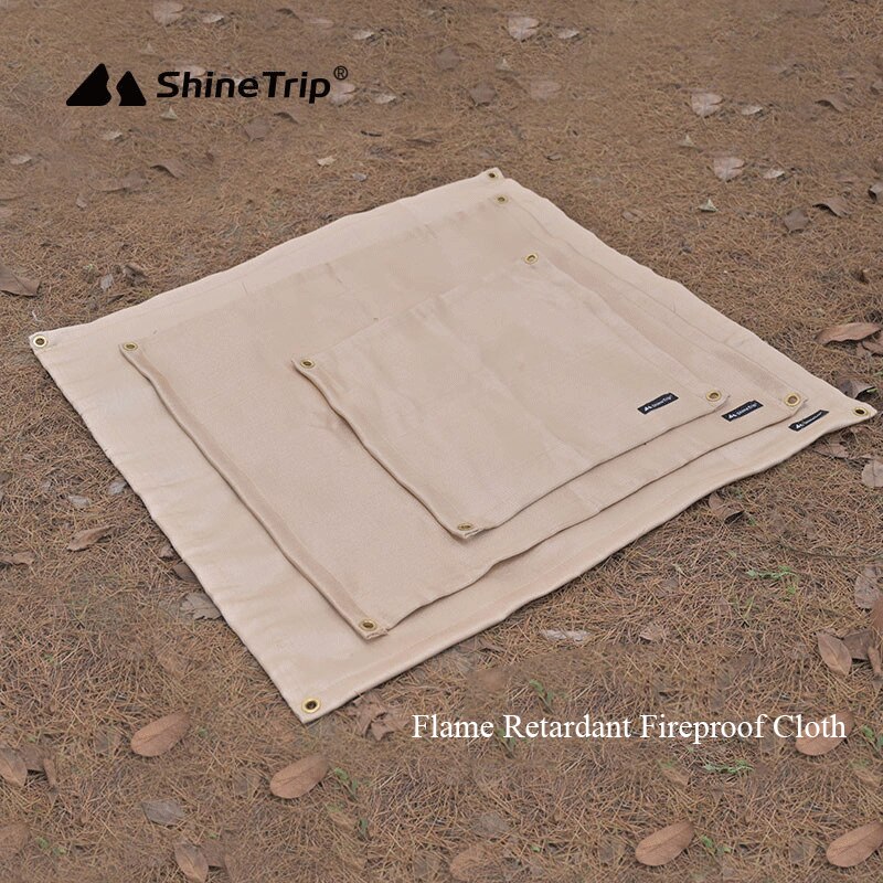Camping Feuerfeste Tuch Flammschutzmittel Isolierung matt Decke Glas Beschichtet Wärmedämmung Pad Ich bin Freien Picknick Grill