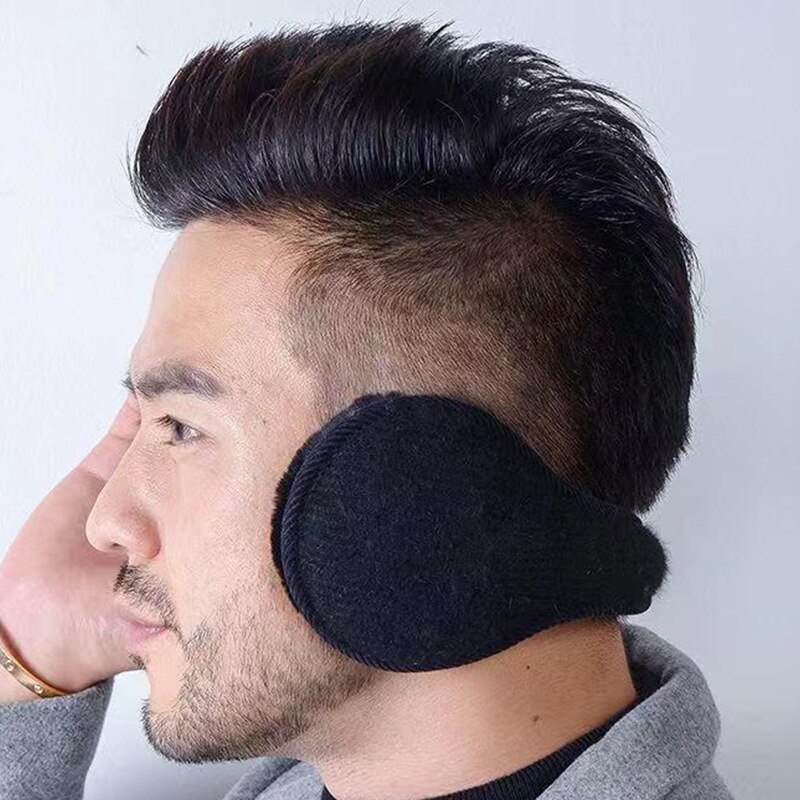 Adult Men Women Fur Headphones Winter Warm Headphones Cute Plush Winter Earmuffs Headphones For Women Ear Cover Ear Flap Muffs