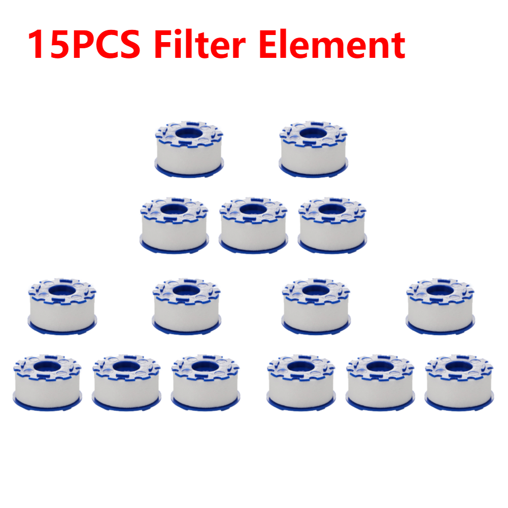 Kitchen Faucet Water Filter 360° Sink Filter Pressurized Sink Faucet Water Filter Universal Faucet Aerator Bathroom Accessories: Navy Blue