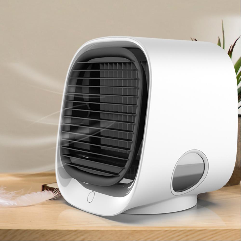 Mini Portable Air Conditioner Multi-function Humidifier Purifier USB Desktop Air Cooler Fan with Water Tank Home 5V