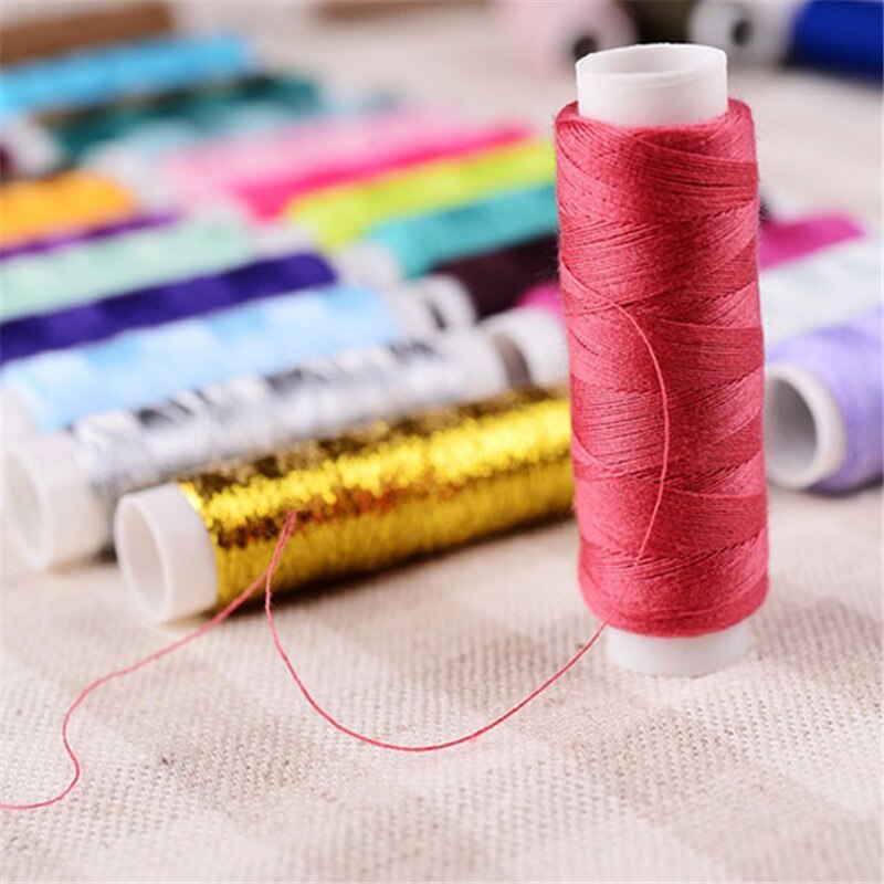 Polyester Mixed Colors All Purpose Sewing Threads Cones Set Sew thread for Hand Machines 39 Spools /set GI872488