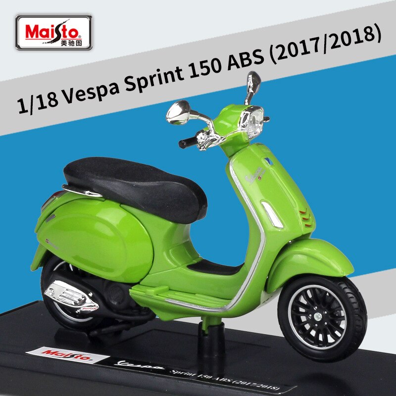 1:18 Maisto Vespa Hoverboard E Skate Elettrici Moto In Metallo Pressofuso Modello di Moto Da Collezione: 19