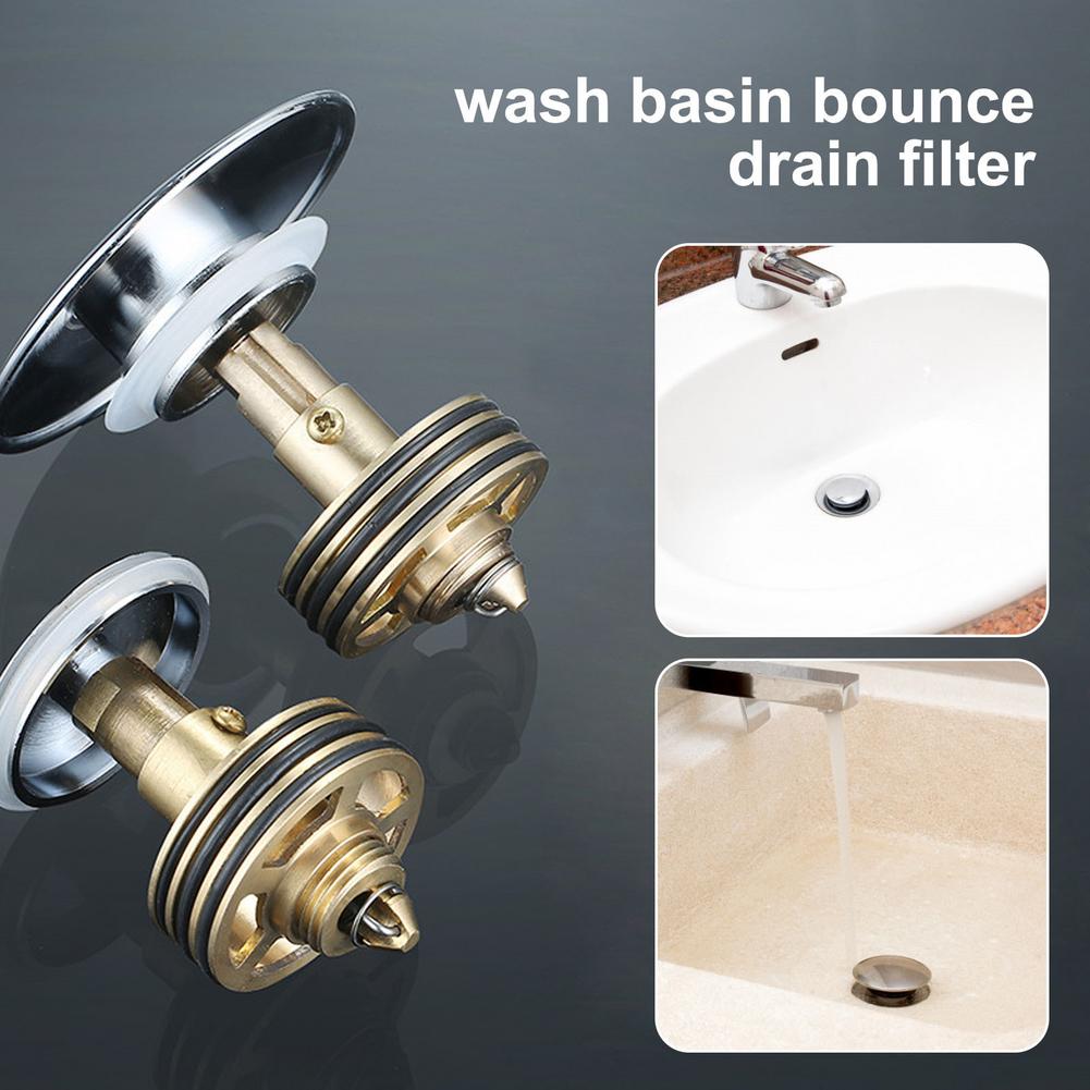 Universal Washbasin Bounce Drain Filter All Copper... – Grandado