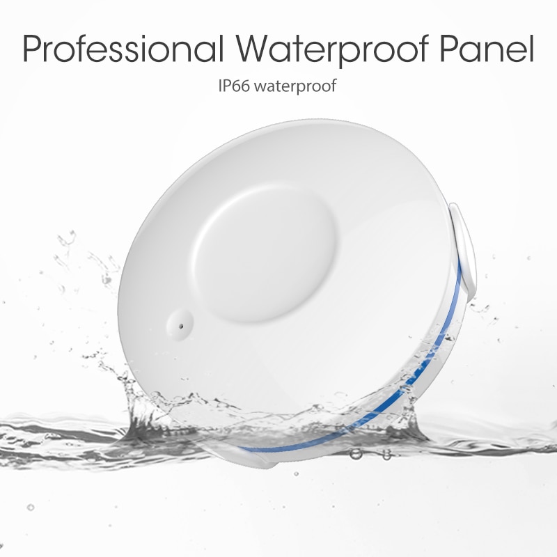 Smart Home Z Wave Plus Waterlek Sensor Z-Wave Eu 868.4Mhz Serie Water Lekkage Detector Met remote Probe Waterbestendig