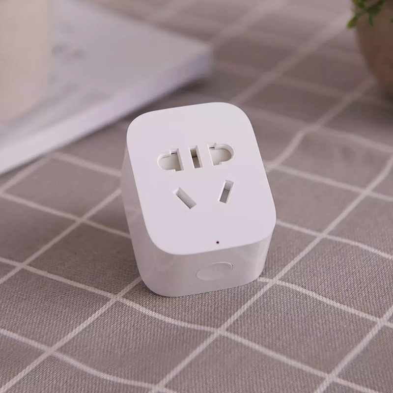 Originele Xiaomi Mijia Smart Socket Bluetooth Gateway Editie Dual Usb Smart Wifi Socket Power Adapter Veilig Smart Home Apparaat