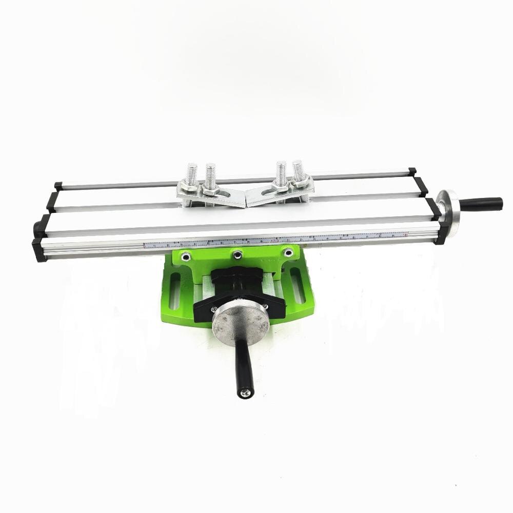 6300 Mini Precision Milling Machine Worktable Multifunction Drill Vise Fixture Working Table Bench Drill Cross Table Support
