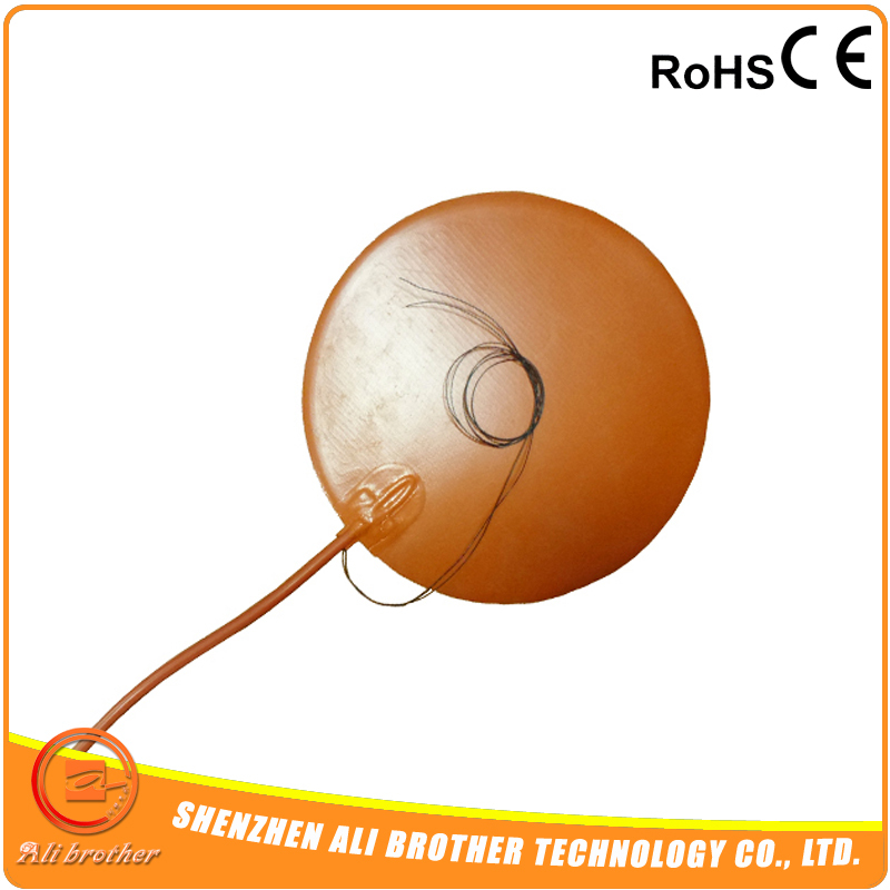 Round 300mm 24v 300w, 3d Printer Heater, Silicon Bed Heater, NTC 100K, 3M PSA