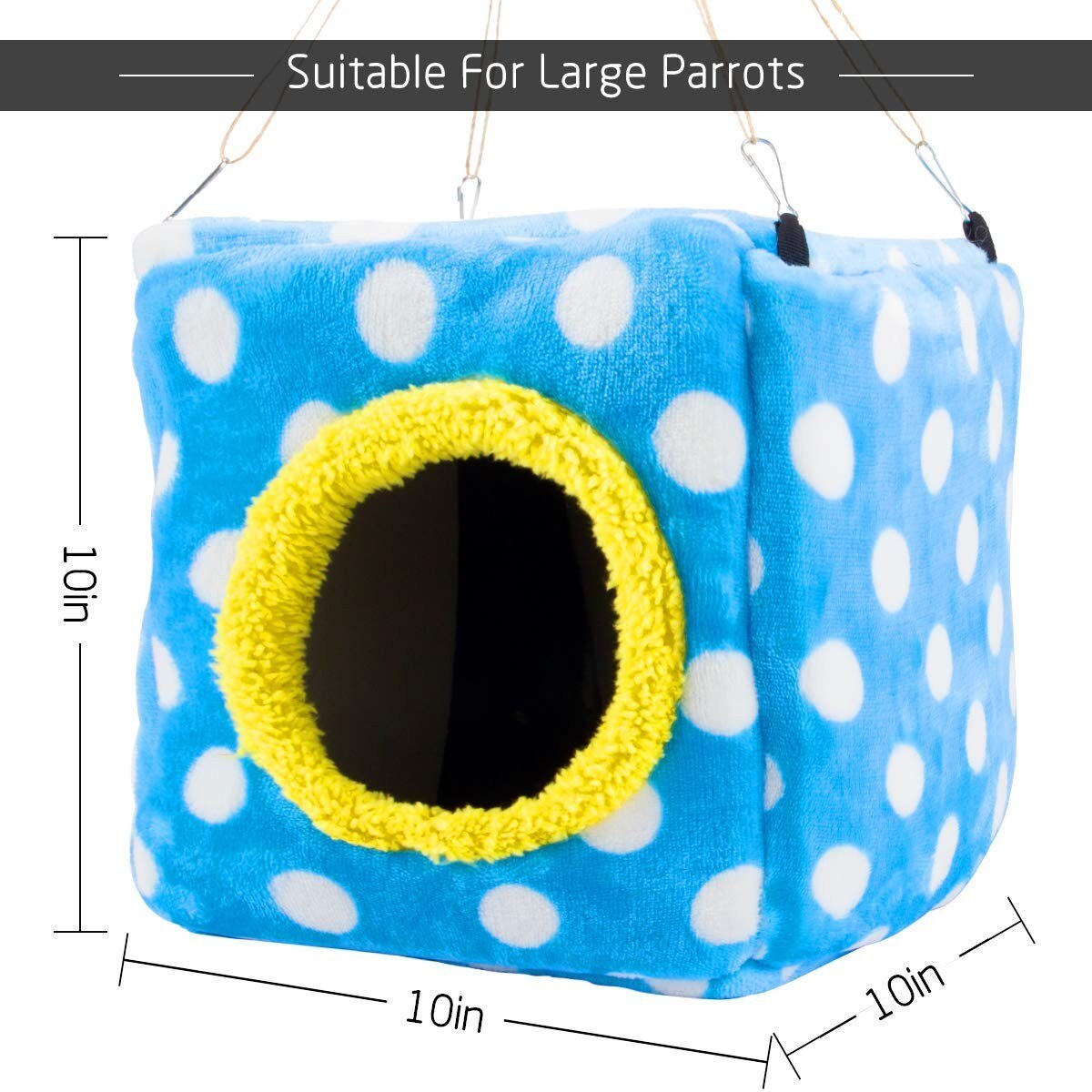 Warm Bird Bed Hanging Cage Plush Birds Hut For Hamster Parrot Bird Cage Bird House Aulas Para Pájaros