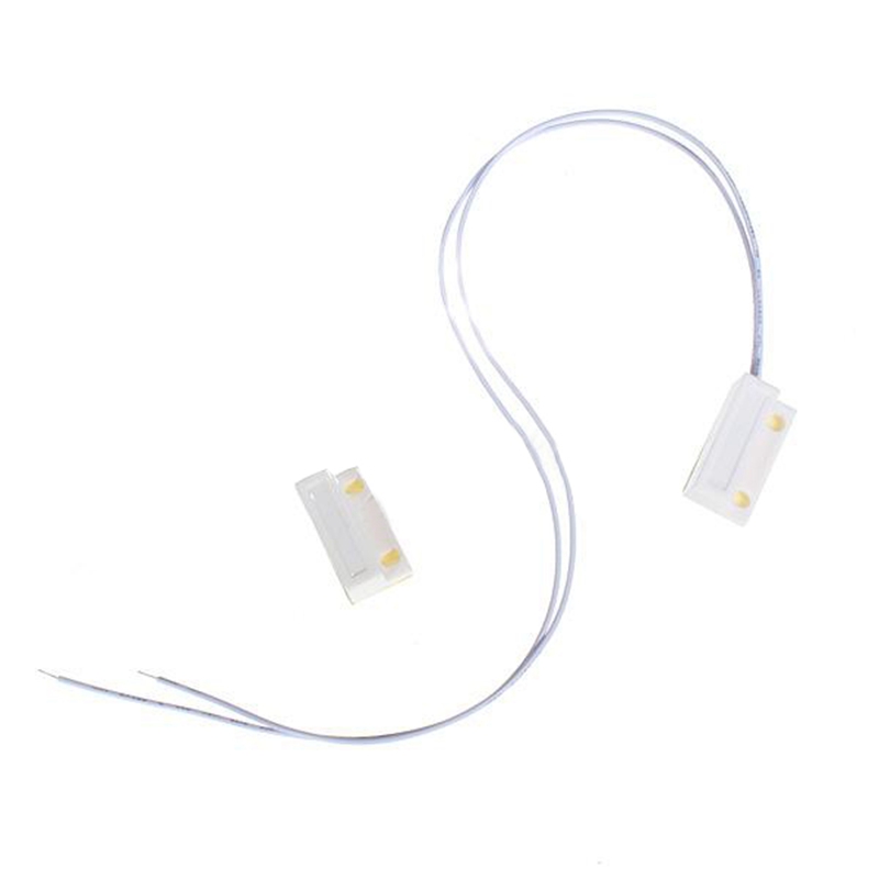 2 Set Verzonken Deur Raam Contacten Magnetische Reed Security Alarm Schakelaar