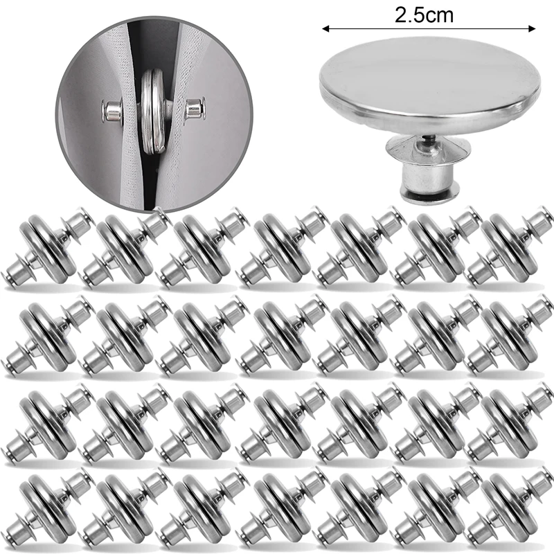 Boucles magnétiques pour rideaux de bain, poignées sans clous, rideaux de fenêtre amovibles, empêche la lumière, boutons de fermeture, clips, accessoires de construction magnétiques: Rouge / 133-240cm