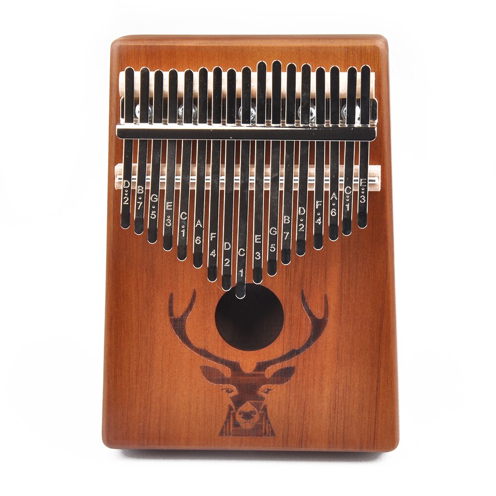 Kalimba Acacia acajou Xylophone bois pouce doigt Piano Mbira corps Instrument de musique pour enfant adulte