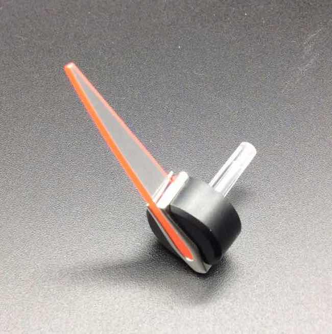 1pc 31mm Car instrument meter pointer red plastic cluster hole 1mm