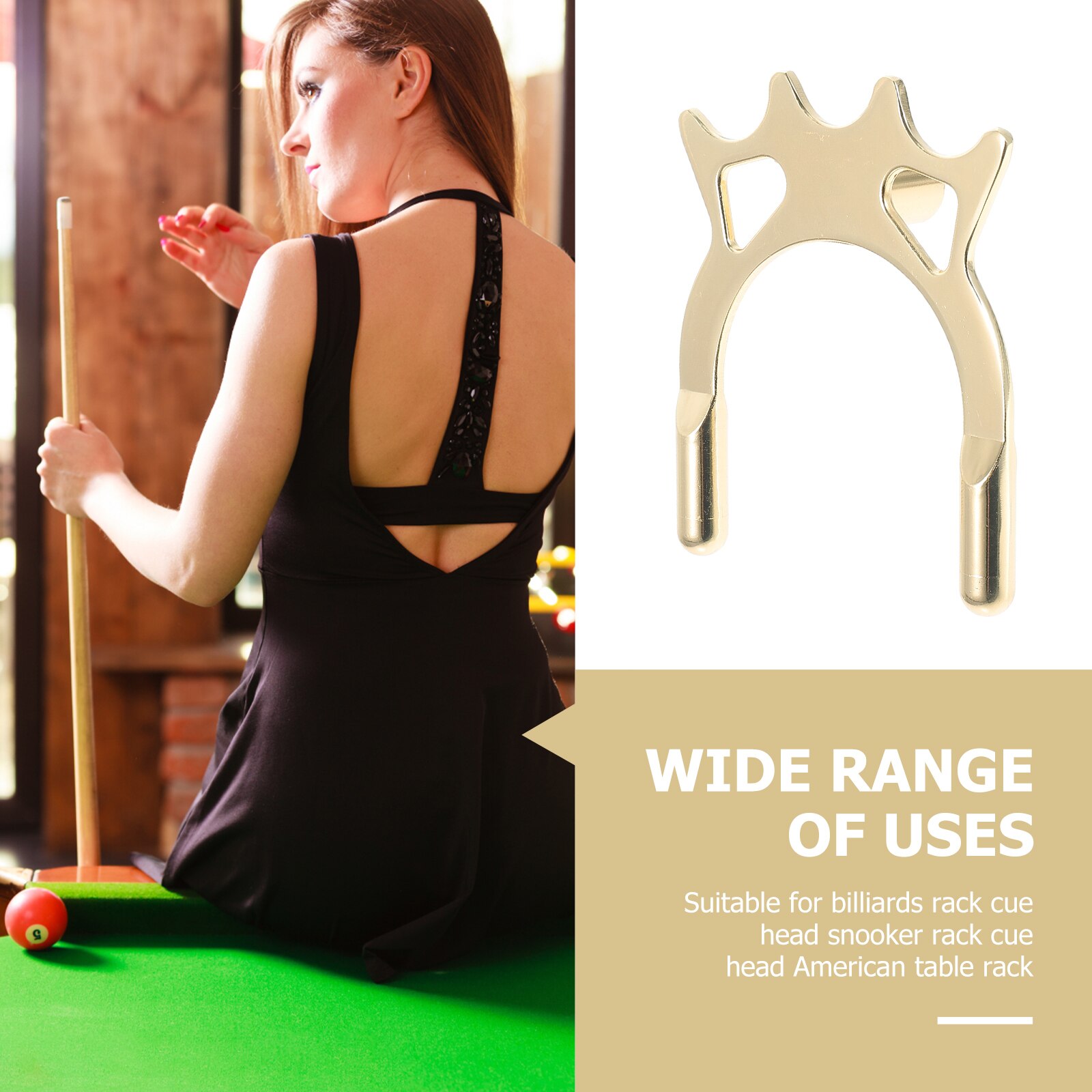 4Pcs Bridge Billiards Accessory Pool Bridge Rust-proof Billiard Bridge Snooker Bridge for Stick Cue Billiard