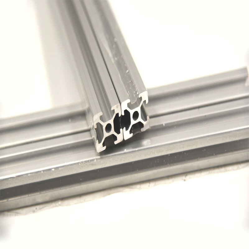 4 teile/los Aluminium Profil Extrusion Europäischen Standard Eloxiert linear Schiene Aluminium Profil CNC 3D Drucker Teile