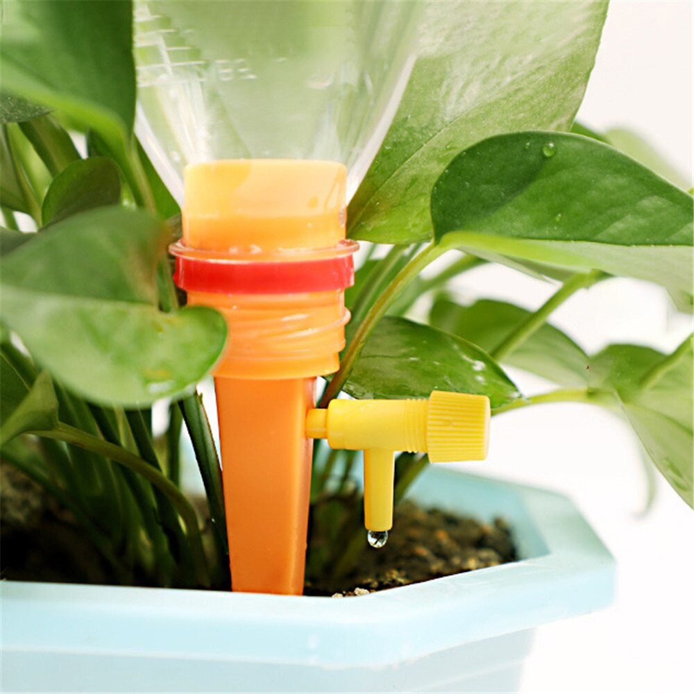 5pcs Garden Automatic Irrigation System Flower Indoor Household Auto Drip Irrigation Watering System Waterer