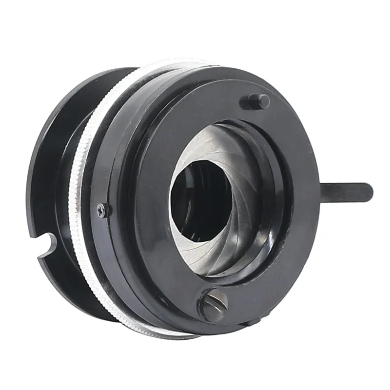 Biologisk mikroskop 1.25 abbe kondensator na . 1.25 mm mikroskop del tilbehør opsamlingslinse øvre diameter 37 mm