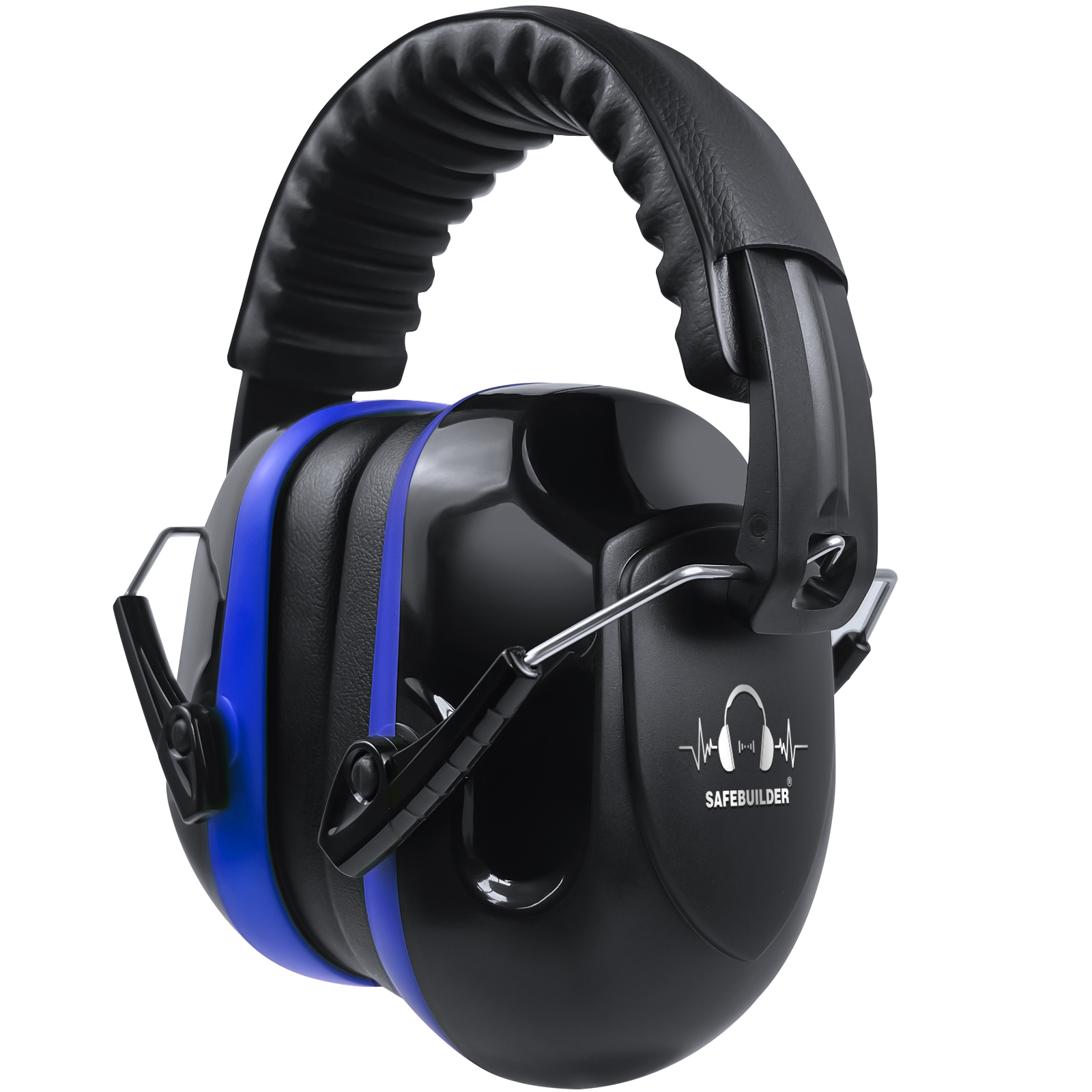Ear Muffs Noise Reduction SNR 33dB Adjustable Lightweight Safety Earmuffs Sound Proof Noise Cancelling ANSI: black