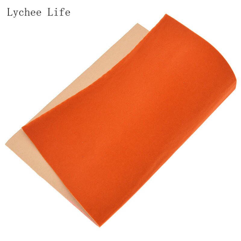 Lychee Leven 29X21Cm A4 Zelfklevende Fluwelen Stof Effen Kleur Stof Diy Liner Papier Voor bows Diy Naaien Ambachten: 4