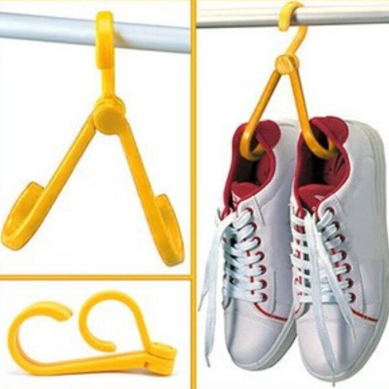 Mini cintre Portable rotatif et pliable, support de séchage pour chaussures et pantalons