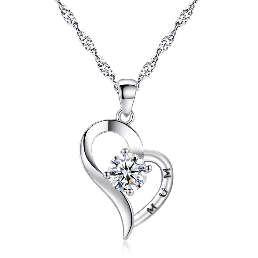 TY270 women wedding jewelry romantic heart necklace and earing set