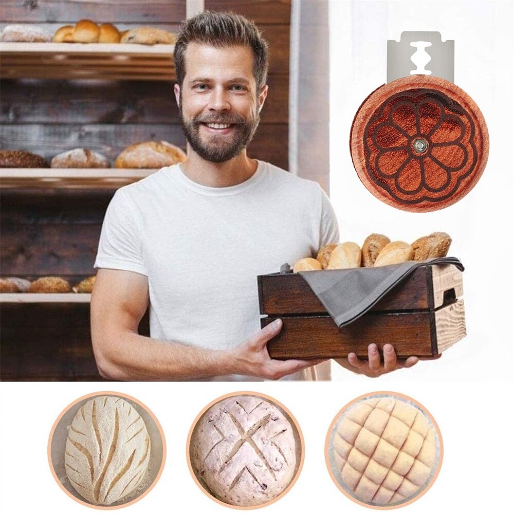 UFO Bread Lame Baking lame Bread Tool French Bread Scorer Blade Scoring Cutter Razor Bread Slasher Tool Bread Lame Cutter