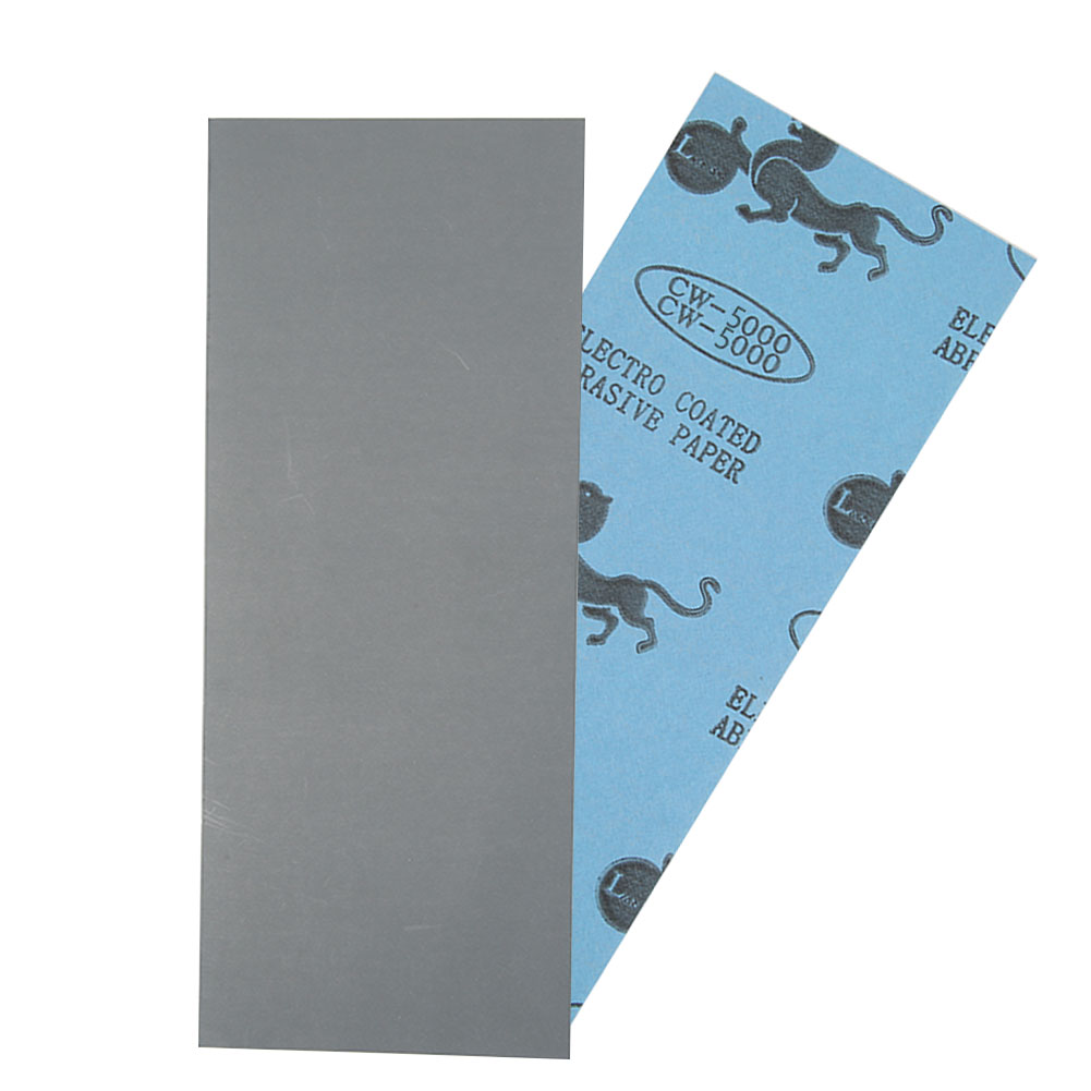 Seco mojado de papel de lija de 400/600/800/1000/1200/1500/2000/2500 papel variado para muebles de madera acabado de Metal lijado y automoción