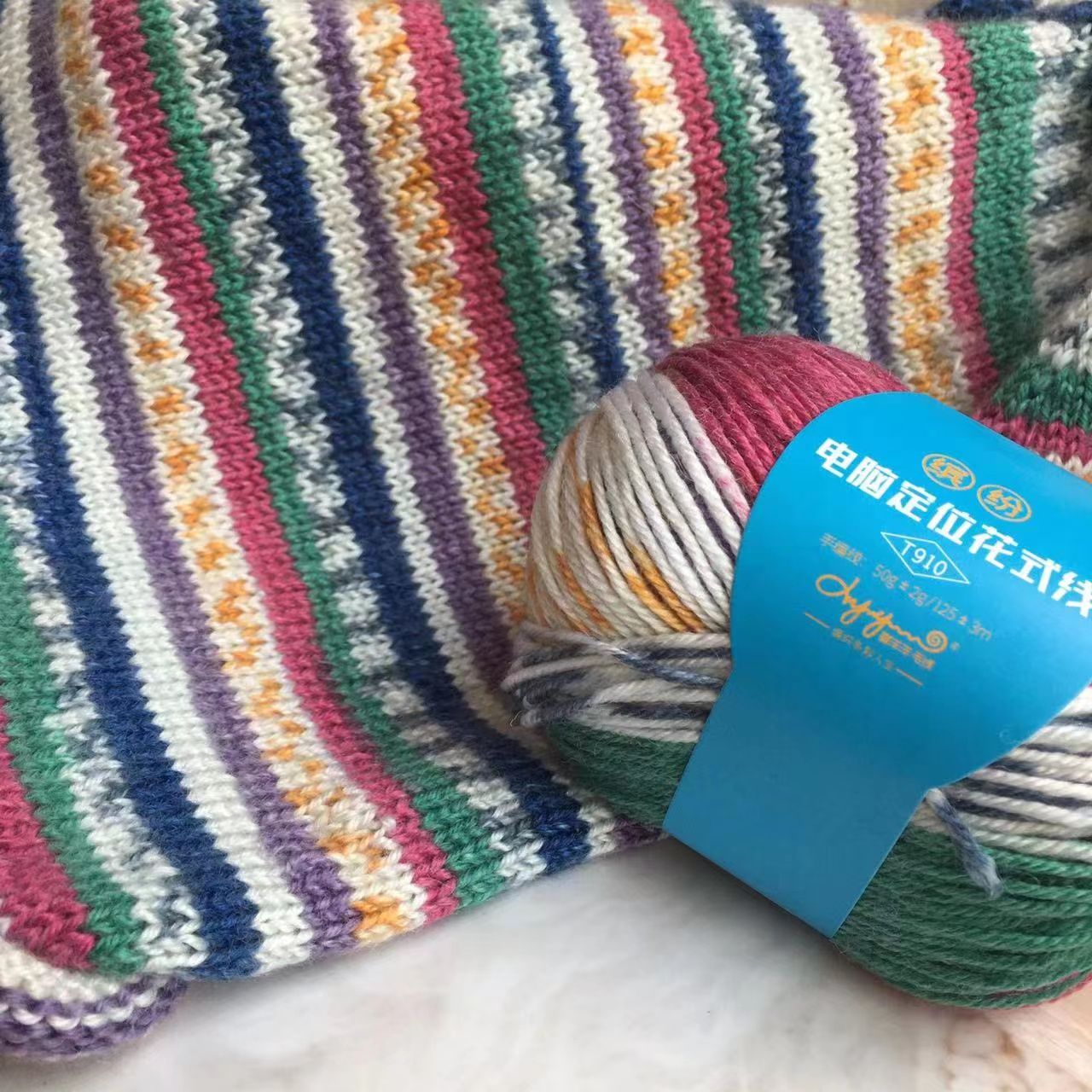 Hilo de lana de fantasía para niños, 35% lana y 65% acrílico, hilo medio grueso, tejido a mano, suave, esponjoso, mezclado, 50g: Gris