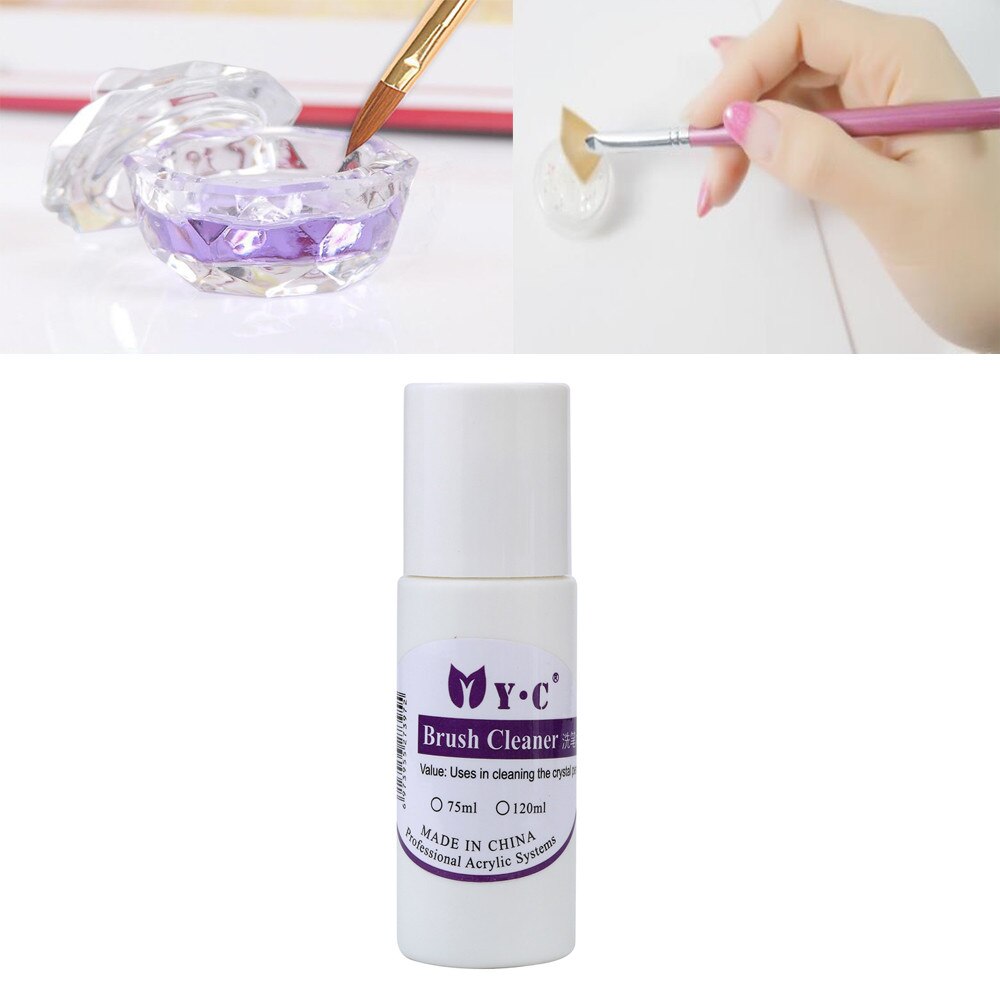 Nagellak Cleaner Professionele 75Ml Nail Art Acryl Brush Cleanser Nail Pen Remover Tool Kits