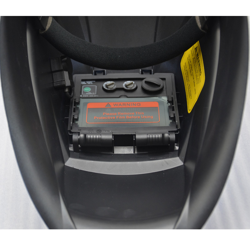 1pc Tig Mig Arc Argon Welding Filter Lens Glass Auto Darkening Battery CR2032 Replaceable Self Check Function Low Power Warning