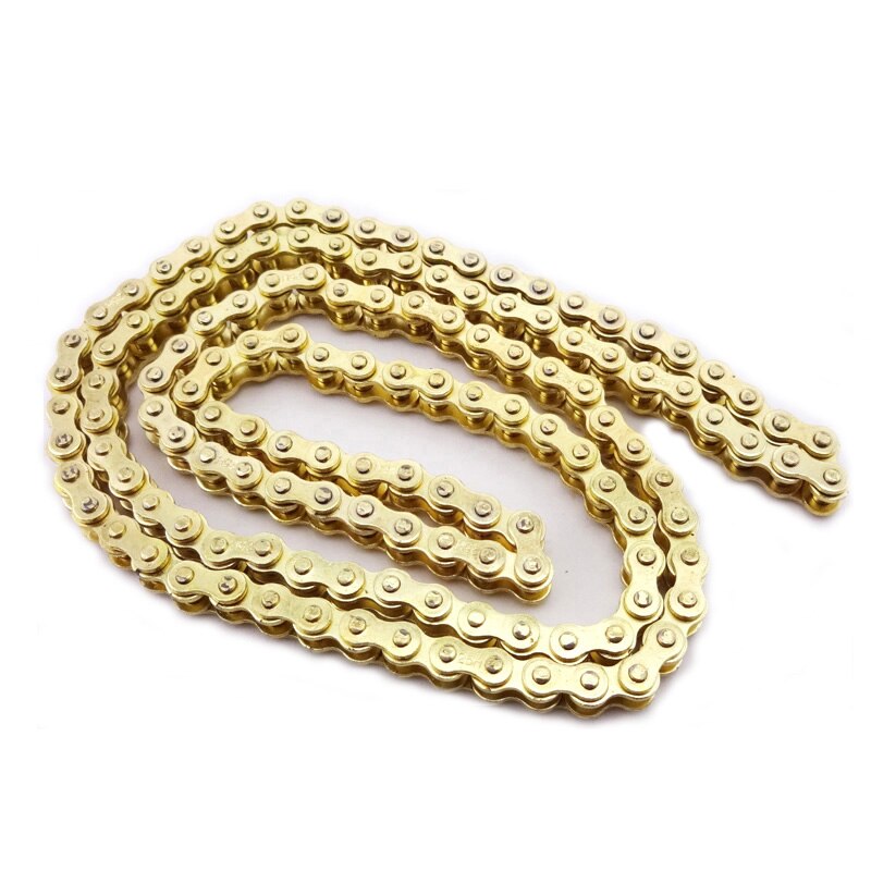 XLJOY Gold 136L 25H Chain For 47cc 49cc Mini Moto Dirt Pocket Bike Go Kart ATV Quad Motorcycle