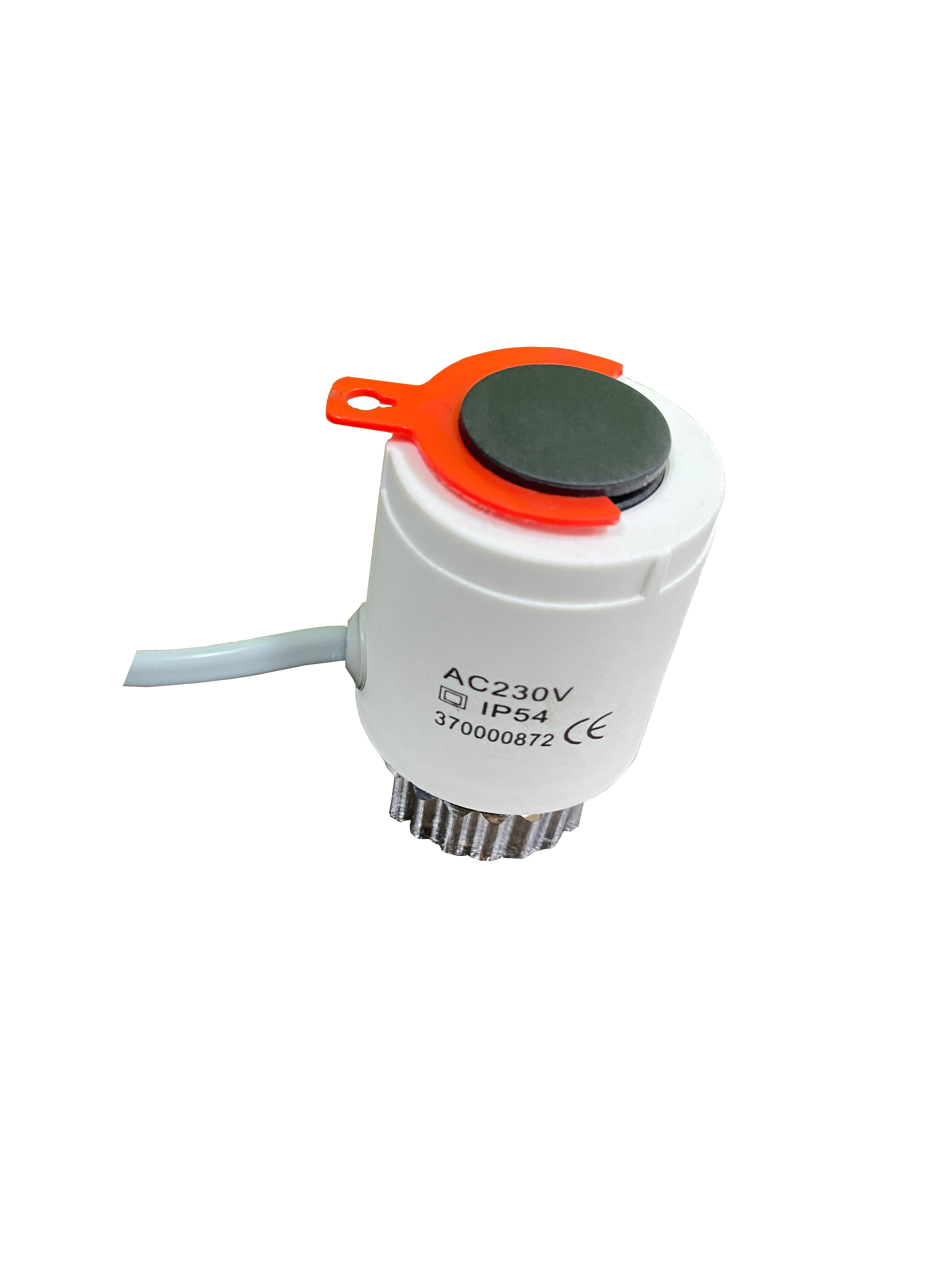 Actuador térmico eléctrico de 230V, válvula de radiador NO NC normalmente cerrada para sistema de calefacción por suelo radiante de agua