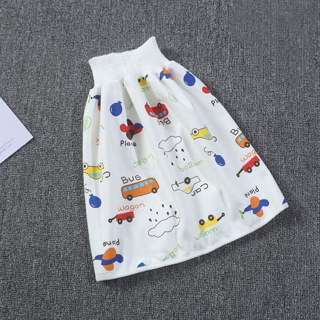 Baby Waterdichte Katoenen Trainingsbroek Doek Kleurrijke Animal Dinosaurus Print Luier Rok Slapen Bed Pad Matras D0: H / 0 to 4 years