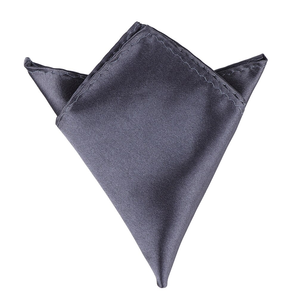 Écharpe carrée noire rouge bleu | Costume blanc homme, accessoires serviette de poche pour Banquet de mariage anniversaire: dark gray