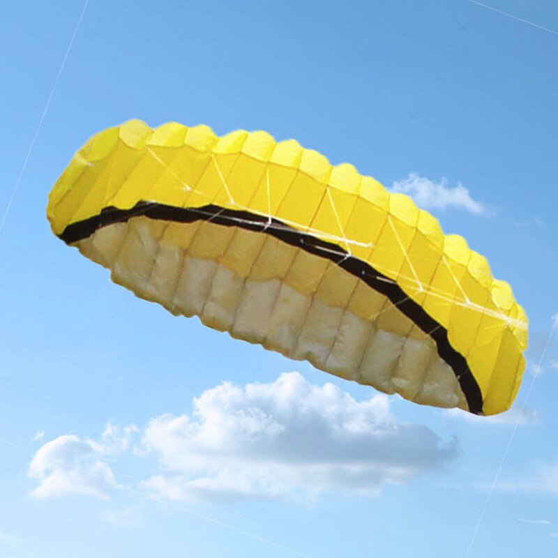 Yctze Kleurrijke Dual Line Stunt Sportvlieger 1,4 M / 2 M / 2,7 M - voor strand- en Buitenactiviteiten, Power Kite voor Sportliefhebbers (1,4 meter