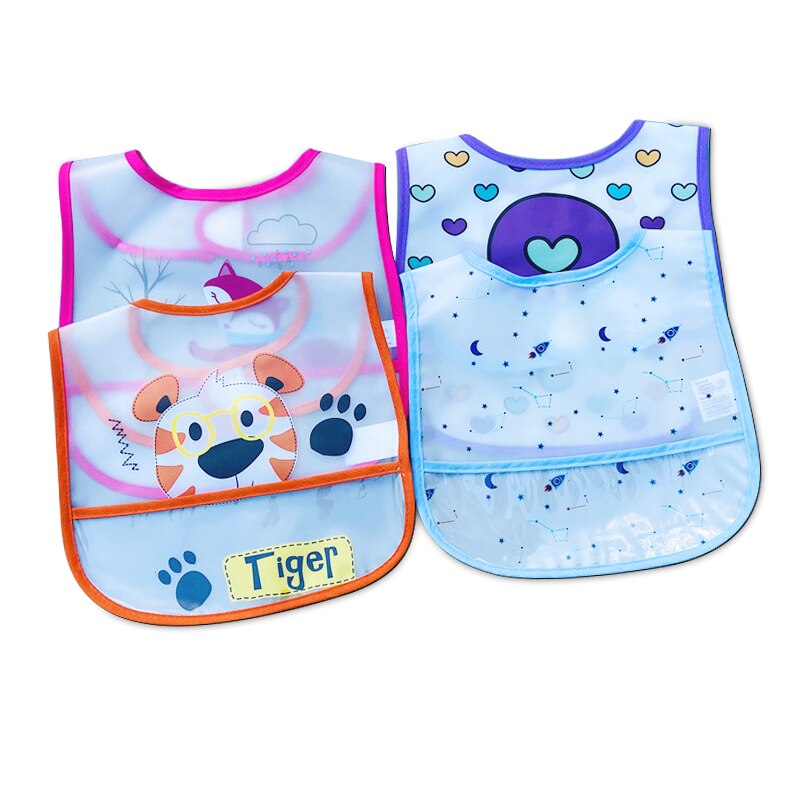 Wasserdicht Karikatur Waschen-freies EVA Bandana Fütterung Lätzchen für Baby Kleinkind 1 ~ 6 Jahre alt Baby Junge Mädchen zeug Spucktuch Kleinkind Schal