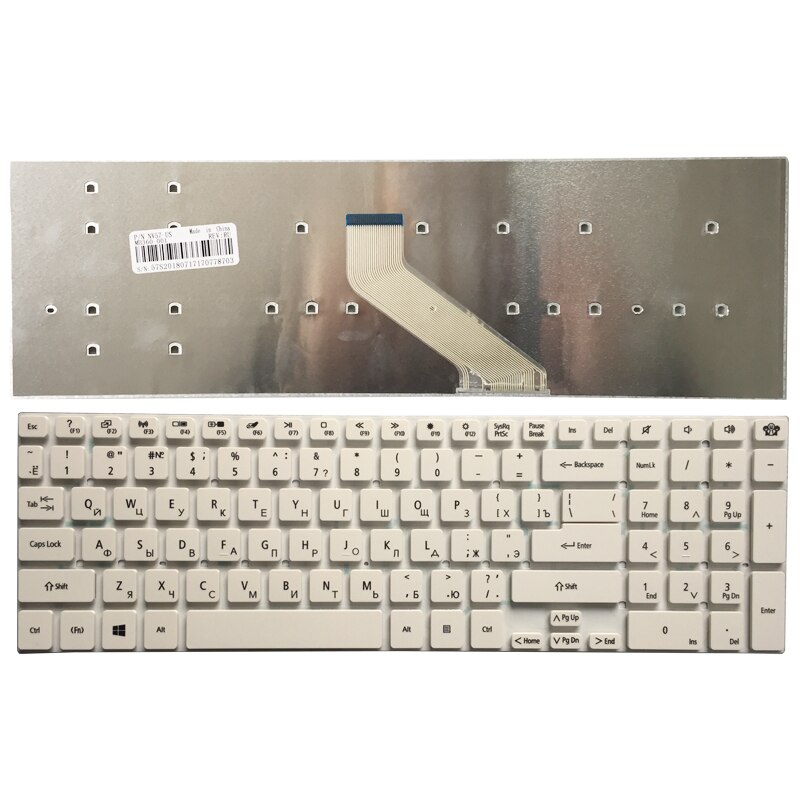 Russian/RU laptop Keyboard for Packard Bell EasyNote TV43HC TV43HR TV44HC TV44HR TV43CM TV44CM TV11 TV11C TV11HC MP-07F36D0-528