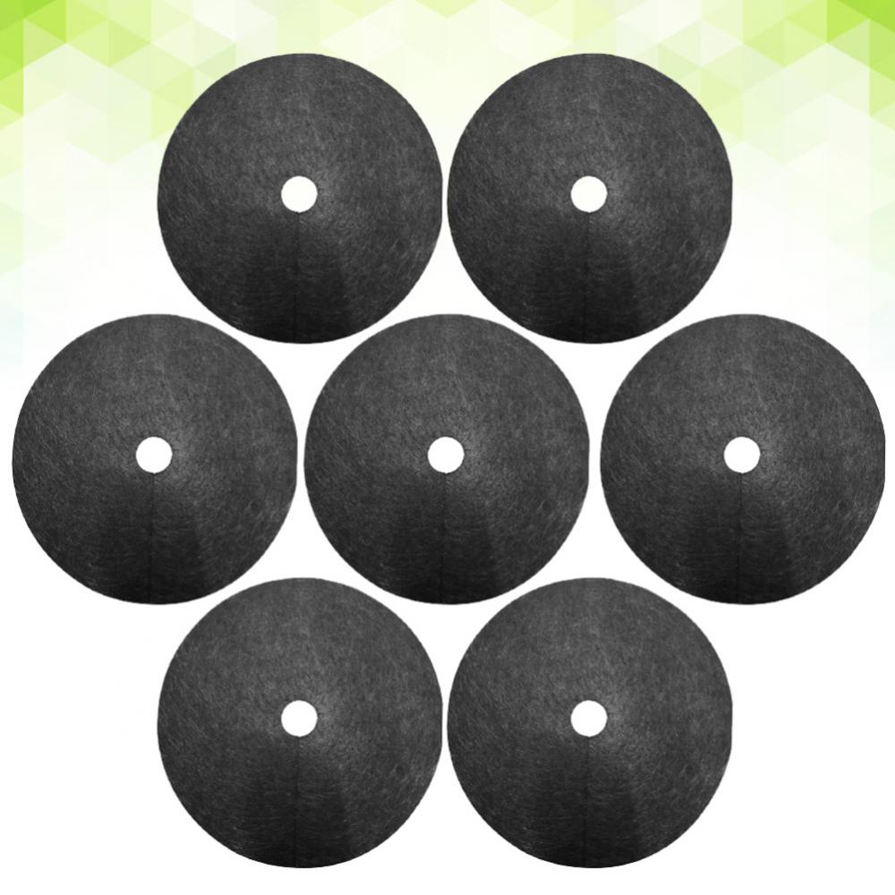 Wieden Doek 10Pcs Tuin Biologisch Afbreekbare Niet-geweven Stof Blok Barrière Mulch