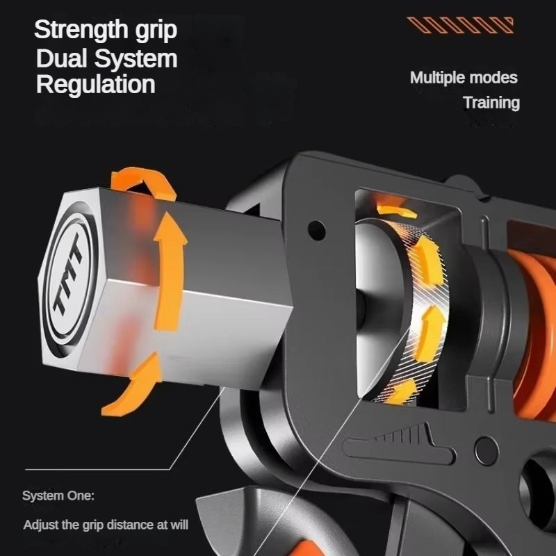 Professionele handgreepsterkte arm heren fitness 5-165kg verstelbare sportuitrusting praktijk handkrachtoefening armspier