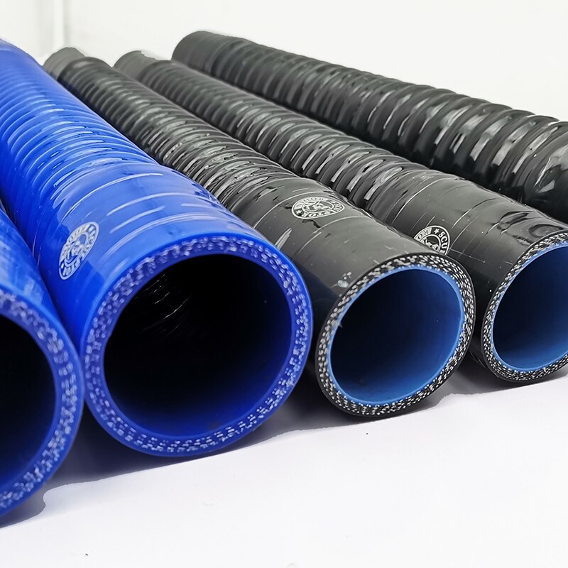 ID 51 57 63mm Silicone Flexible Hose for Water Radiator Tube for Air Intake High Pressure High Temperature Rubber Joiner L:50cm