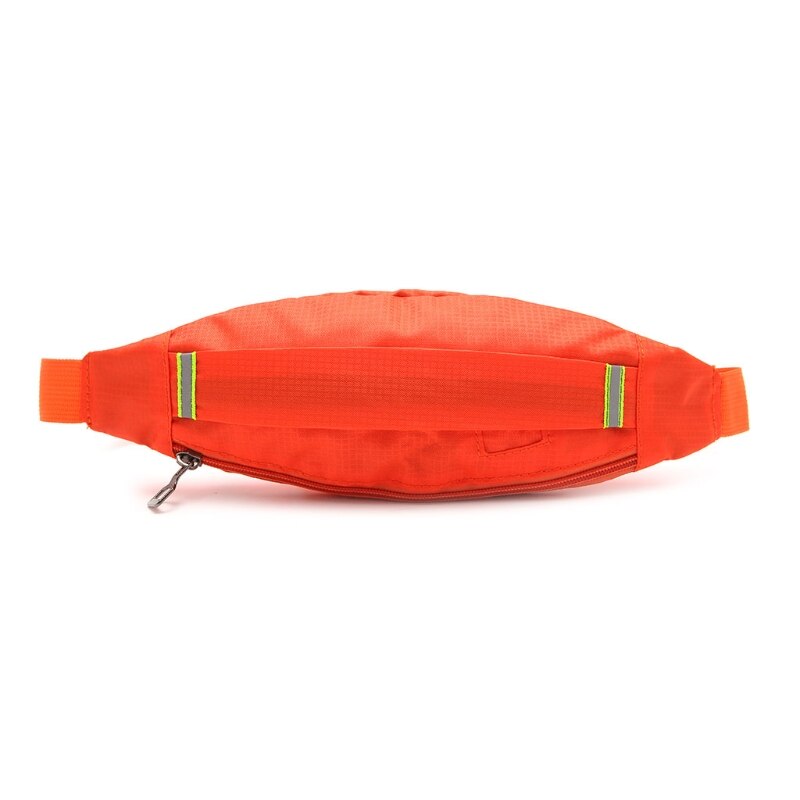 unisex Sport Laufen Radfahren Joggen Kopfhörer Taille Gürtel Tasche Tasche Tasche: Orange